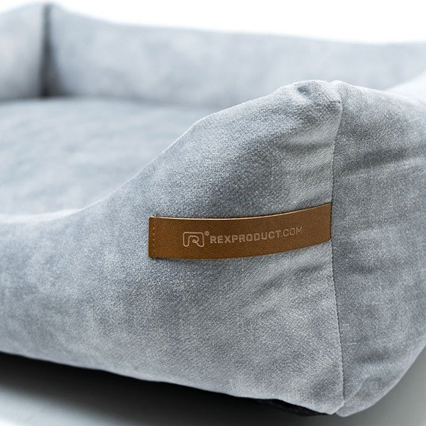 Светлосиво легло за кучета 85x105 cm SoftBED Eco XL – Rexproduct-image-2