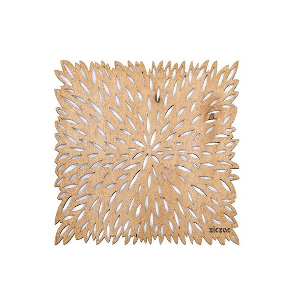Дървена подложка за хранене 36x36 cm - ZicZac