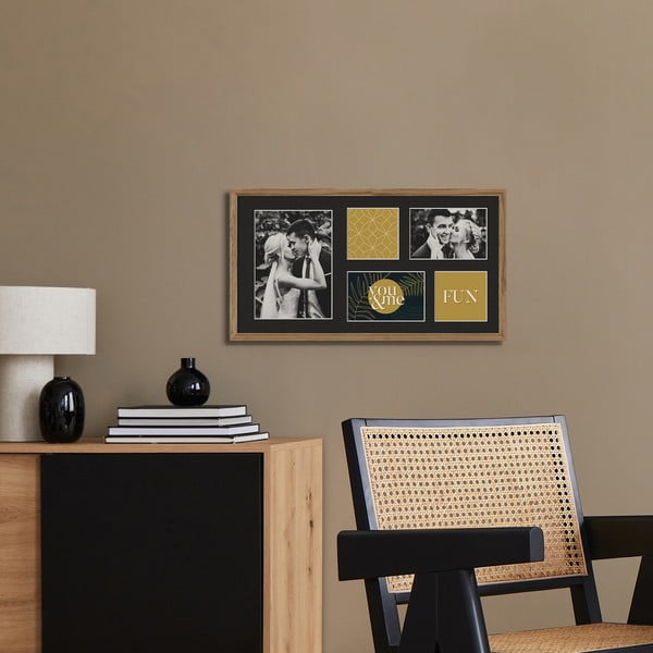 Рамка 29x53 cm Kyoto Black - Styler-image-1