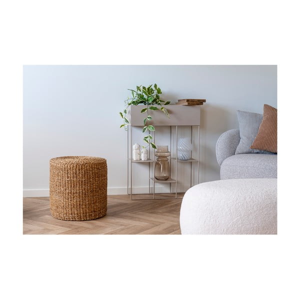 Бяла LED настолна лампа със стъклен абажур (височина 19,5 cm) Alton – House Nordic-image-1