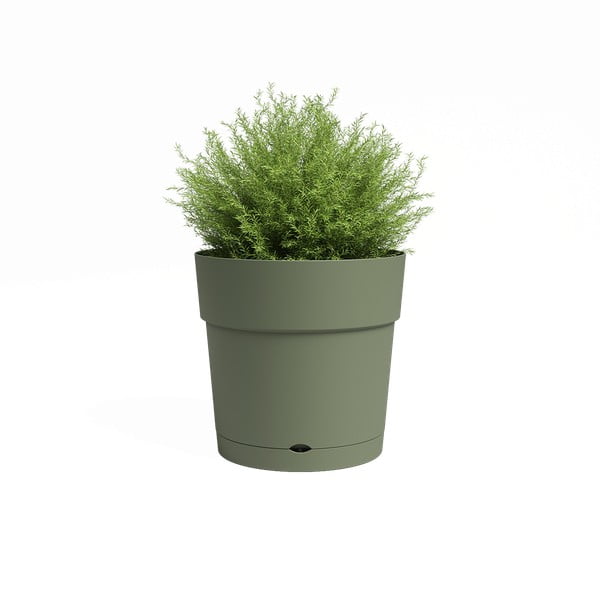 Висяща самонапоителна саксия от рециклирана пластмаса ø 19,5 cm Capri - Artevasi-image-1