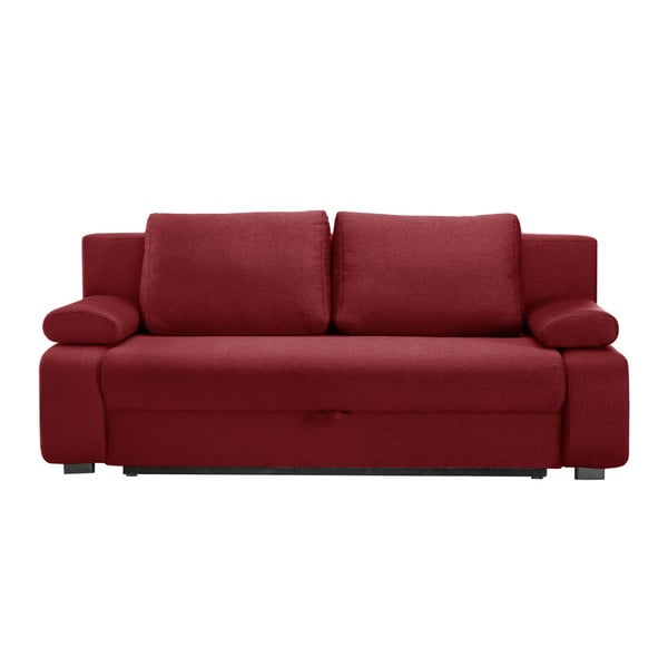 Červená rozkládací pohovka INTERIEUR DE FAMILLE PARIS Bonheur-image-2