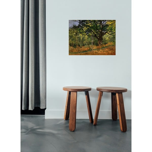 Репродукция на картина на Клод Моне - , 70 x 50 cm The Bodmer Oak, Fontainebleau Forest - Fedkolor-image-1