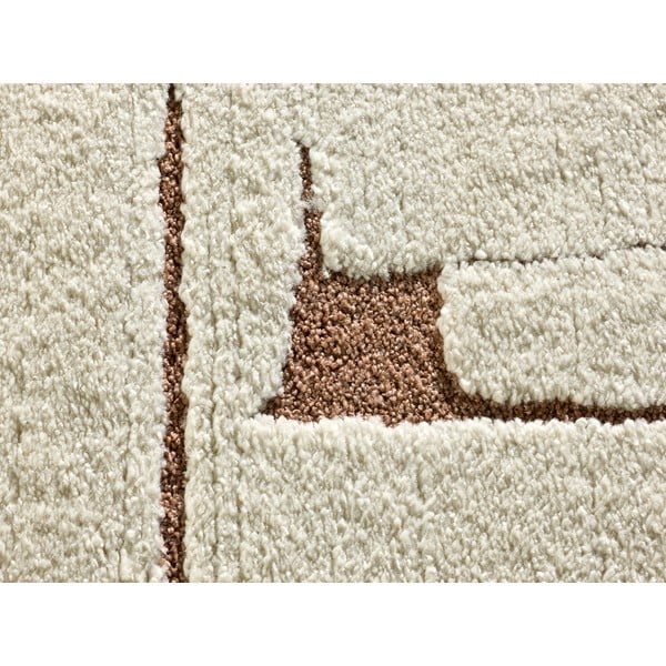 Кремав килим 120x170 cm Candela – Universal-image-2