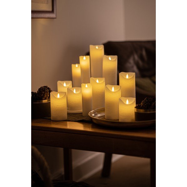 LED свещ (височина 25 cm) Sara – Sirius-image-2