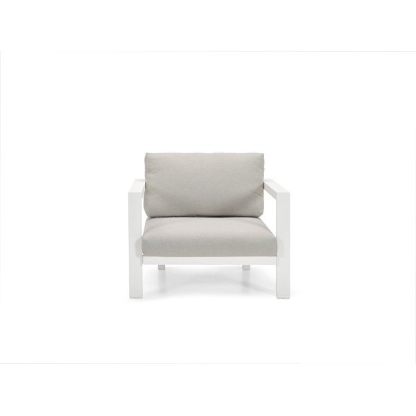 Кремав градински стол Cubic - Diphano-image-2