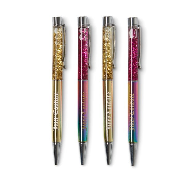 Комплект от 4 цветни химикалки Tri-Coastal Design Colourfull - Tri-Coastal Design