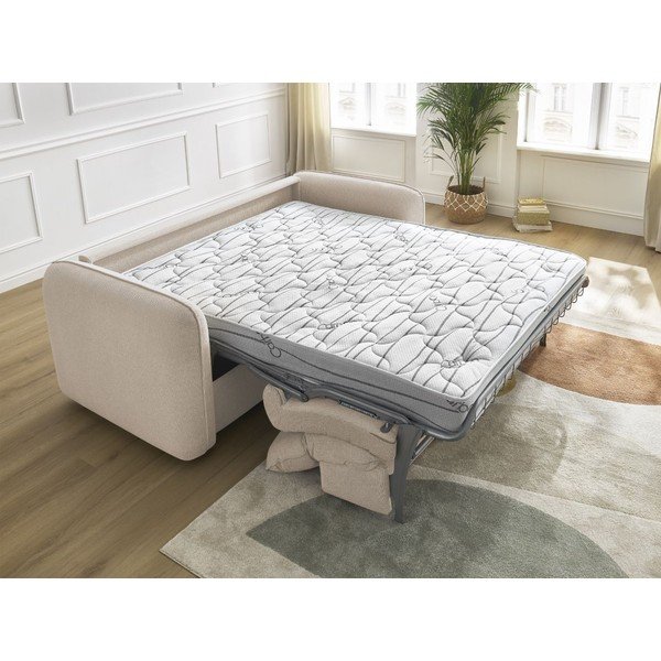 Бежов диван 216 cm Achille – Bobochic Paris-image-1