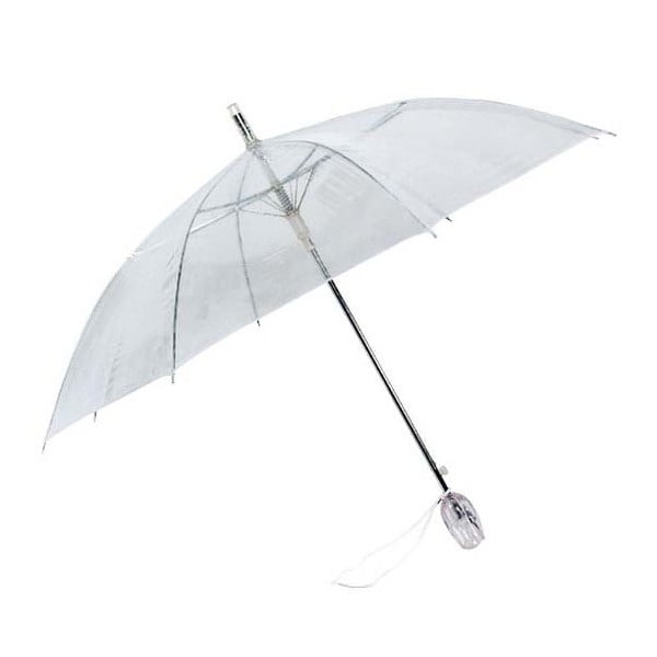 Transparentní golfový deštník Tulip, ⌀ 98 cm