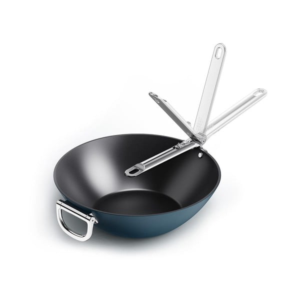 Уок тиган с керамично покритие ø 32 cm Space – Joseph Joseph-image-3