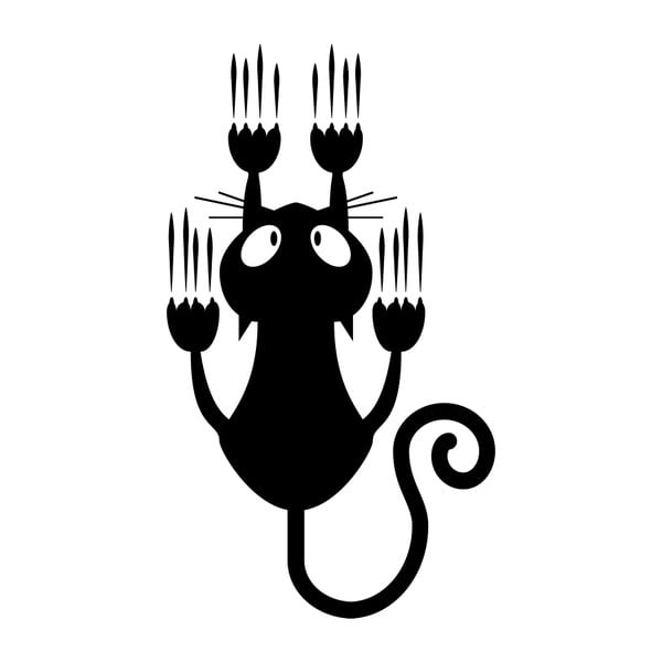 Плъзгащ се стикер за котка - Ambiance-image-1