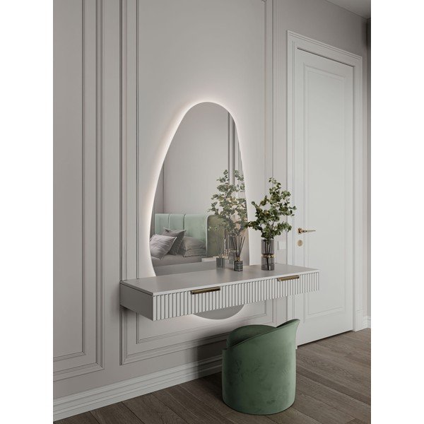 Стенно огледало със светлина 3x140 cm Lorin – Nova Luce-image-2