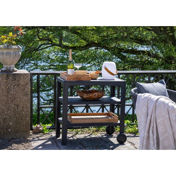 Маса за сервиране на колелца 45x75 cm Taormina – House Nordic-image-2