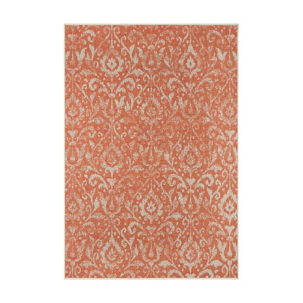 Оранжев и бежов килим на открито , 70 x 140 cm Hatta - NORTHRUGS