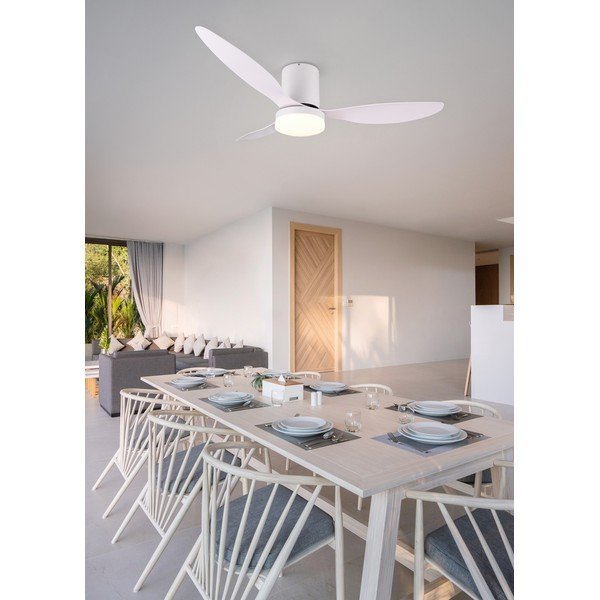 LED осветително тяло за таван в матово бял цвят ø 132 cm Göteborg – Reality-image-2