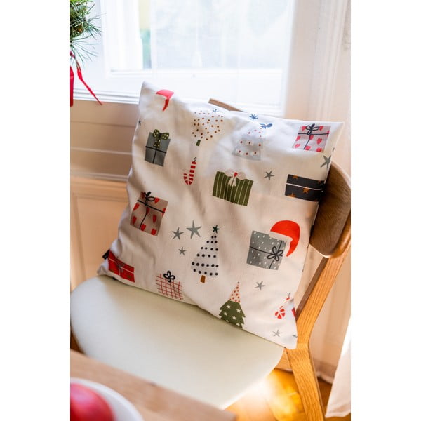 Калъфки за възглавници в комплект от 4 бр. с коледни мотиви 45x45 cm Santa – Butter Kings-image-3