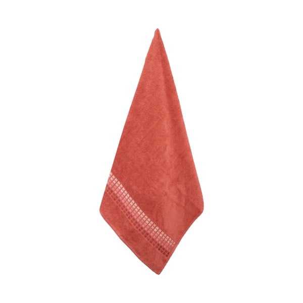 Розова памучна кърпа за баня 70x140 cm Darwin - My House
