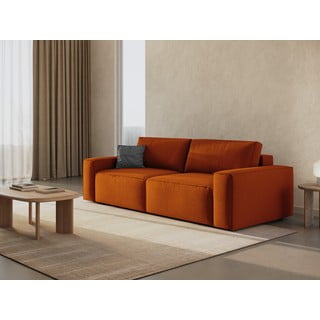 Сгъваем диван в тухлен цвят 247 cm Jodie – Micadoni Home