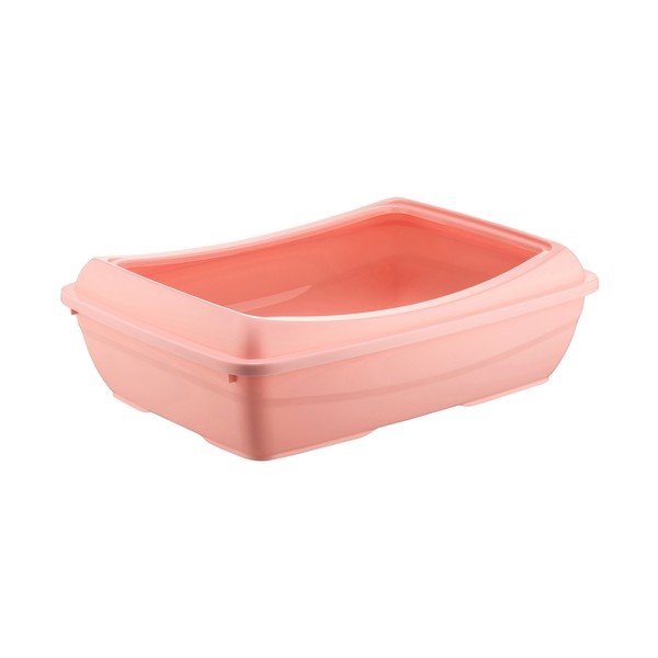 Розова котешка тоалетна кутия - Petpetite-image-1