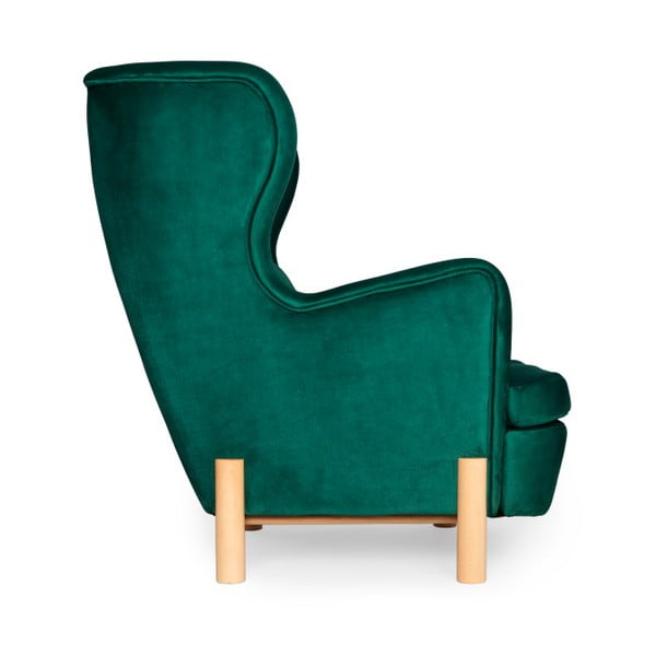 Тъмнозелен фотьойл SKANDICA Green Ingrid - Skandica-image-1