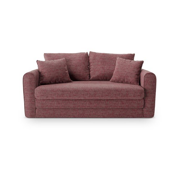 Тъмнорозов сгъваем диван 158 cm Lido – Micadoni -image-2
