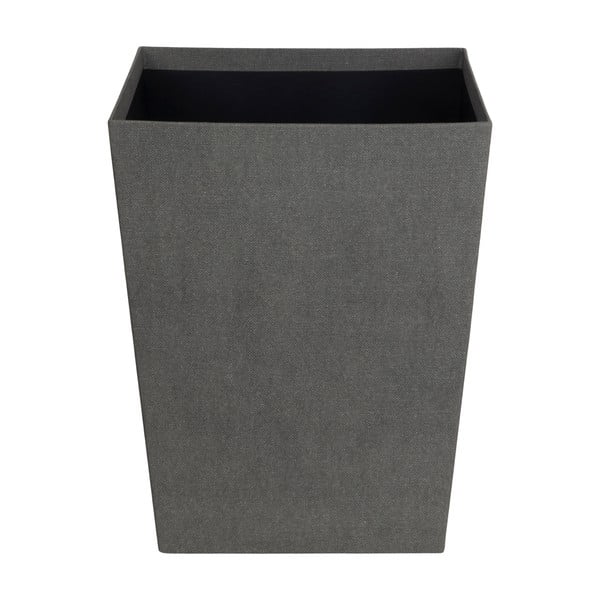Сиво кошче за боклук Sofia Canvas Paper Laminate – Bigso