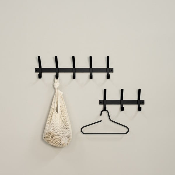 Бяла метална стенна закачалка 40 cm Dexter – Spinder Design-image-2