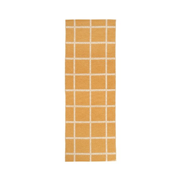 Пътека за открито и закрито в цвят жълта охра 70x225 cm Ada Ochre – Pappelina-image-3