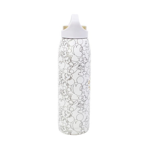 Бял детски термос от неръждаема стомана 665 ml Mickey Mouse – STOR-image-1