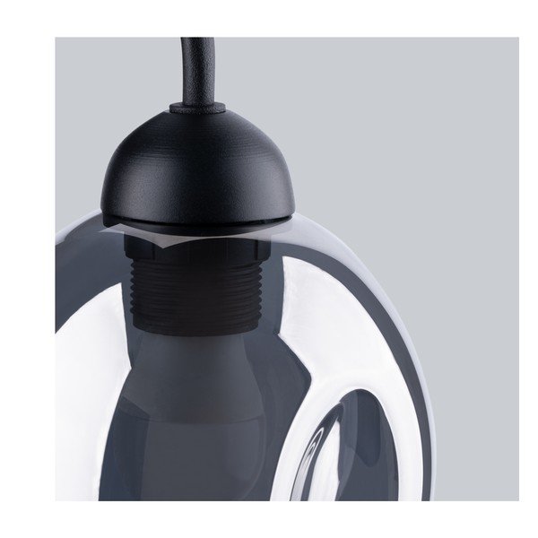 Черна стенна лампа ø 25 cm Garten – Sollux-image-4