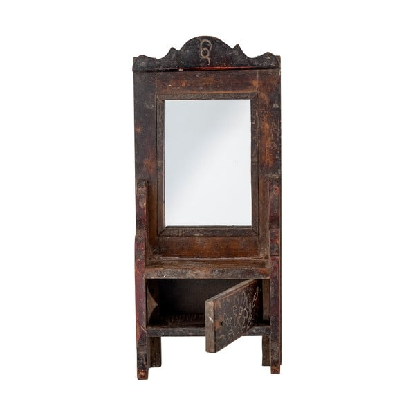 Стенно огледало от масивно дърво 17,5x43 cm Sehar – Bloomingville-image-2