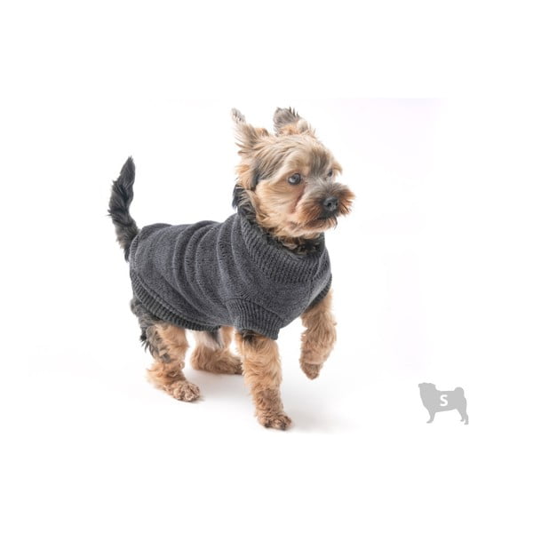 Сив пуловер за кучета Trip, размер. S - Marendog