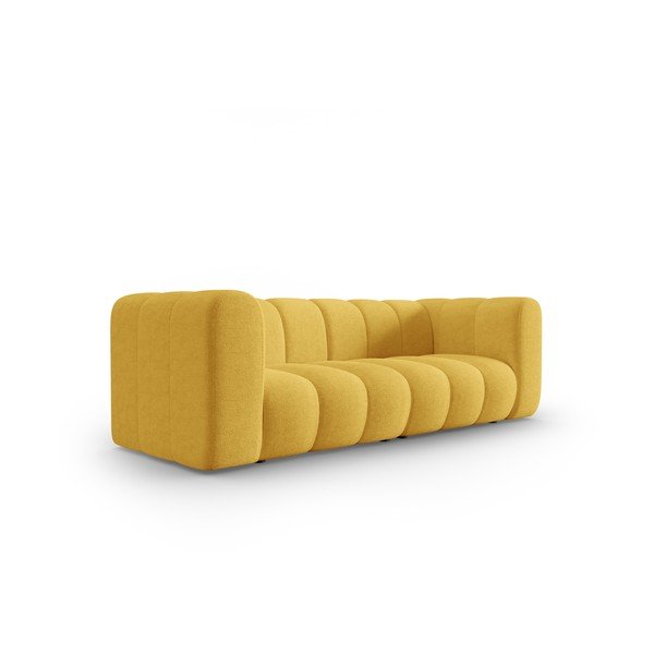 Жълт диван 228 cm Lupine - Micadoni Home-image-2