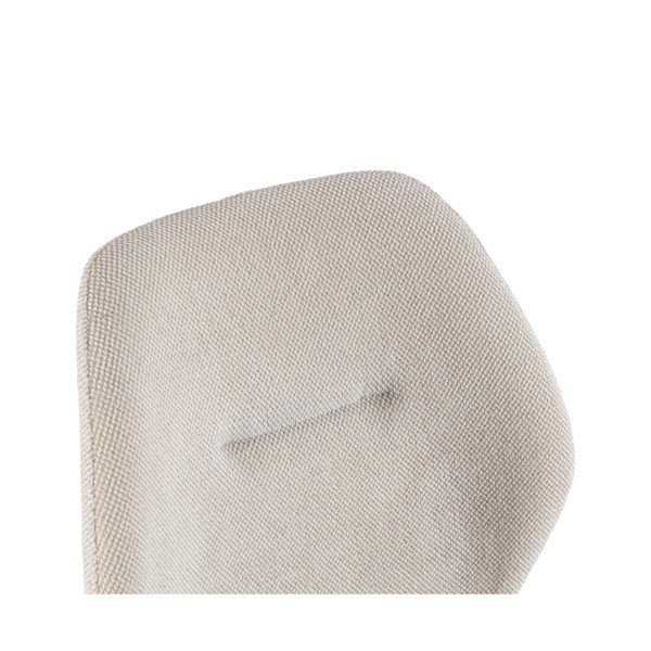 Кремави тапицирани трапезни столове в комплект 4 бр. Ansu – Marckeric-image-3