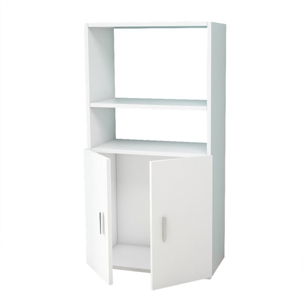 Bílá knihovna se skříňkou Magenta Home Pure Vertical, šířka 60 cm