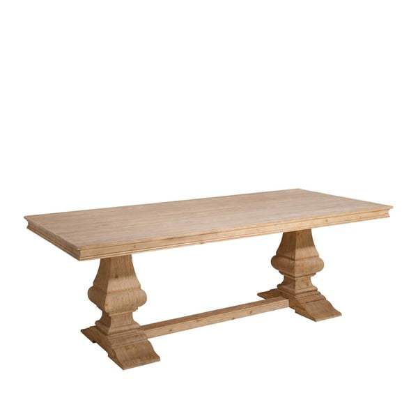 Jídelní stůl z borovicového dřeva Denzzo Genet, 220 x 100 cm