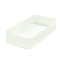 Бяла кутия за съхранение , 21,3 x 43 cm Eco - iDesign