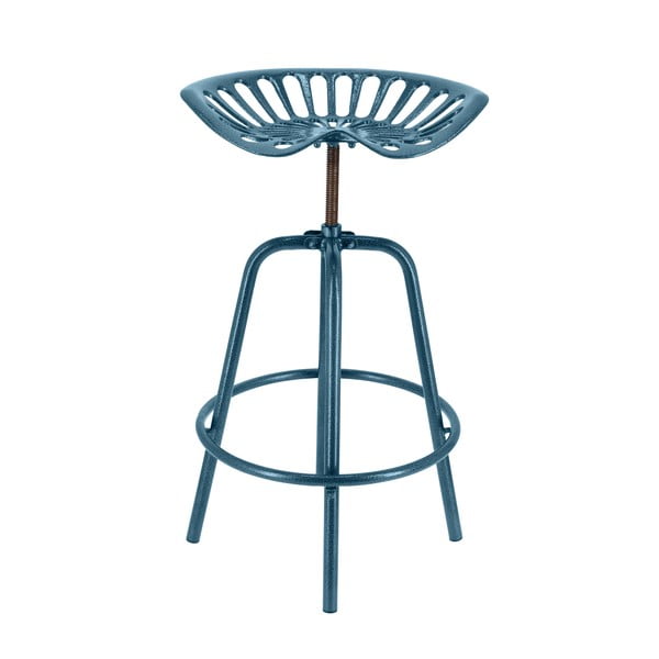 Син метален градински бар стол Traktor – Esschert Design