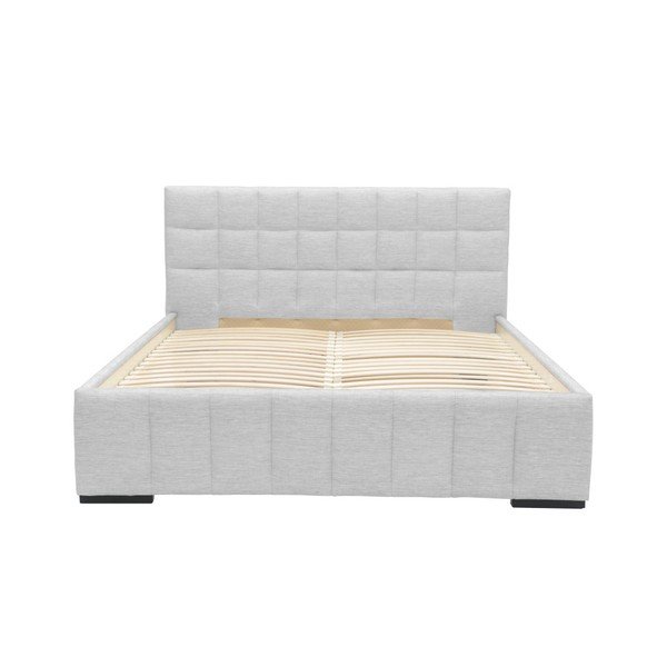 Světle šedá dvoulůžková postel Mazzini Beds Dream, 180 x 200 cm-image-3
