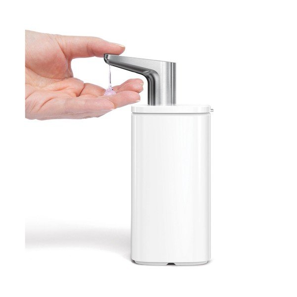 Дозатор за сапун от бяла стомана 473 ml Pulse - simplehuman-image-4