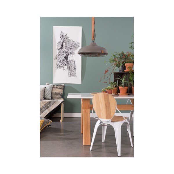 Сиво таванно осветително тяло , ⌀ 51 cm Dek - Zuiver-image-4