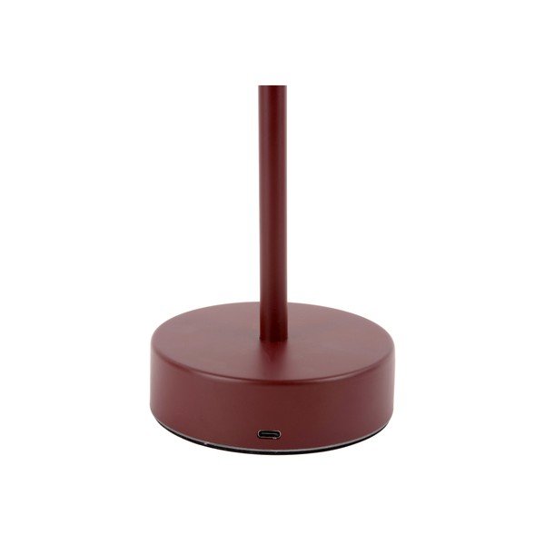 Настолна LED лампа в цвят бордо (височина 28 cm) Brio - Leitmotiv-image-1