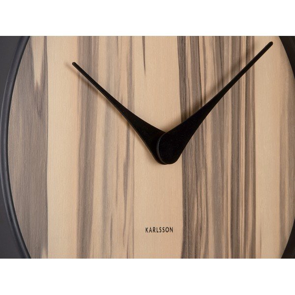 Стенен часовник ø 40 cm Wood Melange - Karlsson-image-3