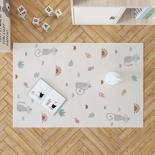 Детски килим , 120 x 170 cm Little Wild Monkey - Nattiot-image-3
