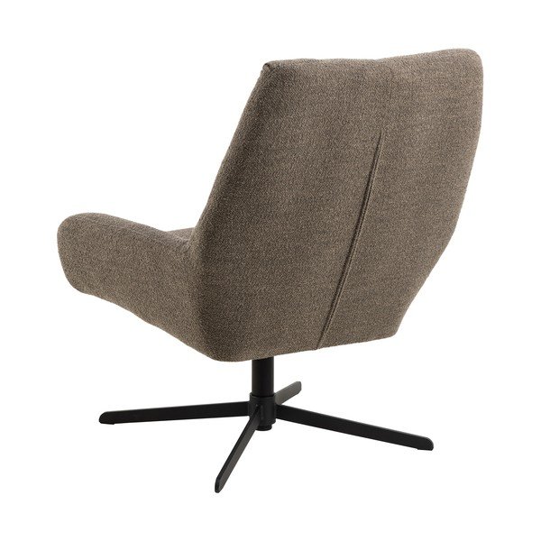 Сиво-кафяво кресло от букле Paris – Actona-image-3