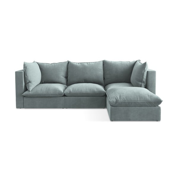 Син ъглов диван (десен ъгъл) Manao – Makamii
