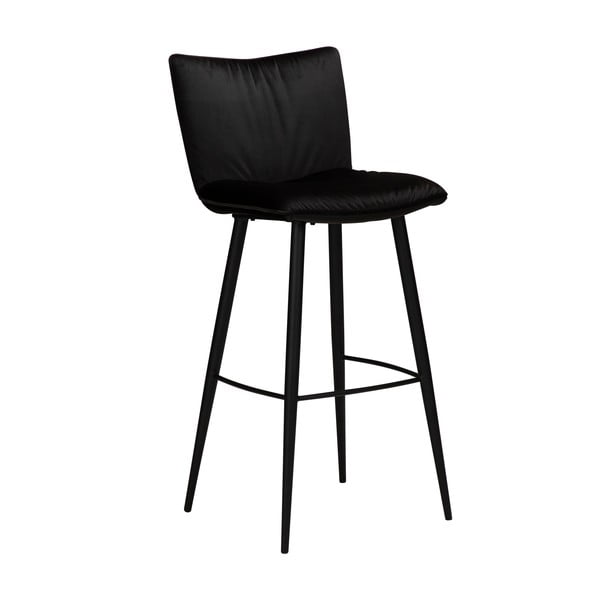 Бар стол от черно кадифе, височина 93 cm Join - DAN-FORM Denmark