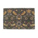 Изтривалка от кокосови влакна 60x90 cm William Morris Strawberry Thief – Artsy Doormats