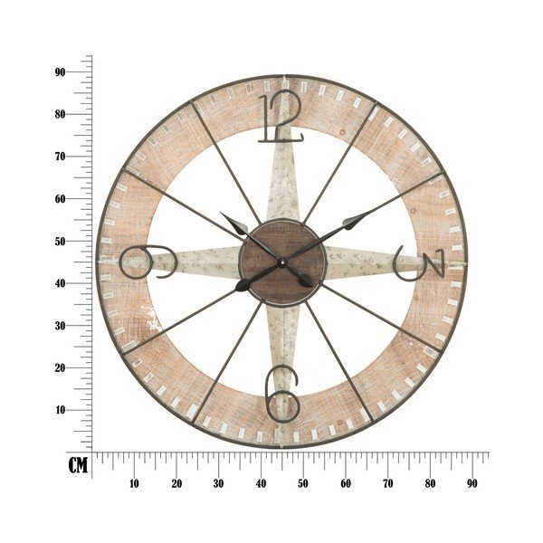 Nástěnné hodiny Mauro Ferretti Wind, ⌀ 90 cm-image-1