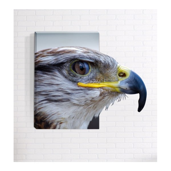 3D картина за стена Орел, 40 x 60 cm - Mosticx